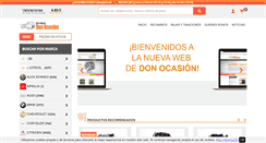 Desktop Screenshot of donocasion.es